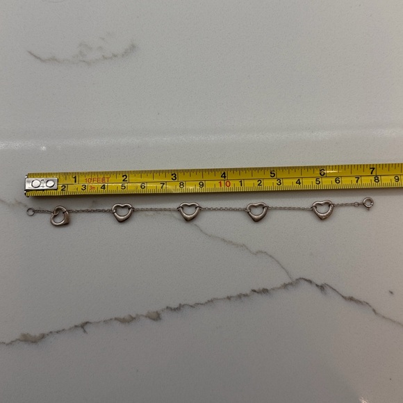 Tiffany & Co. Elsa Peretti Open Heart Bracelet and Earring Set - Picture 3 of 7